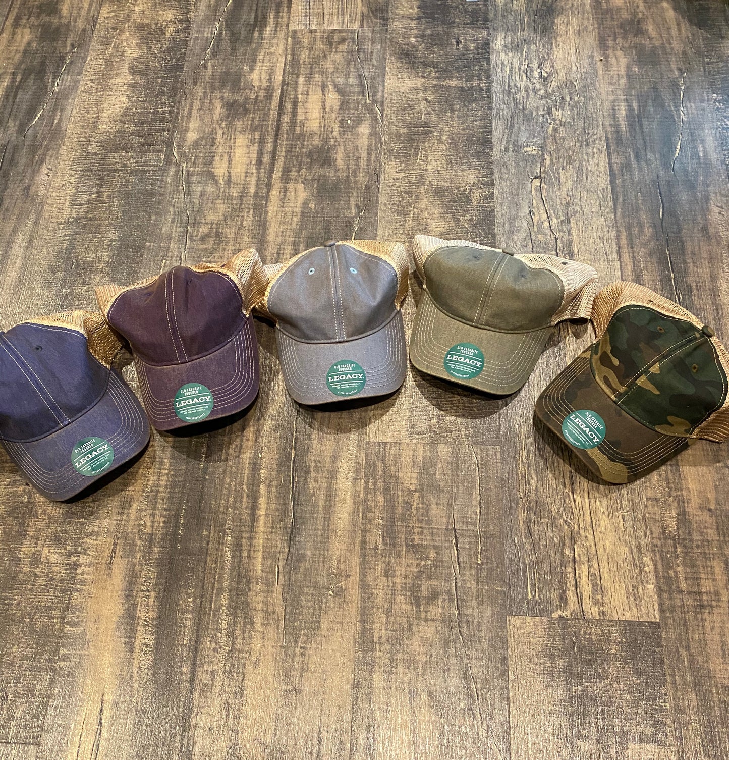 custom monogram hat cap | Shop handmade apparel, homewares, gifts, & more at The Branded Iron. Or, contact us today for all your small business customization needs: tees, hats, cups, & more...we do it all. Proudly located in Boerne, Texas.