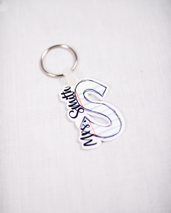 Teacher Acrylic Keychains