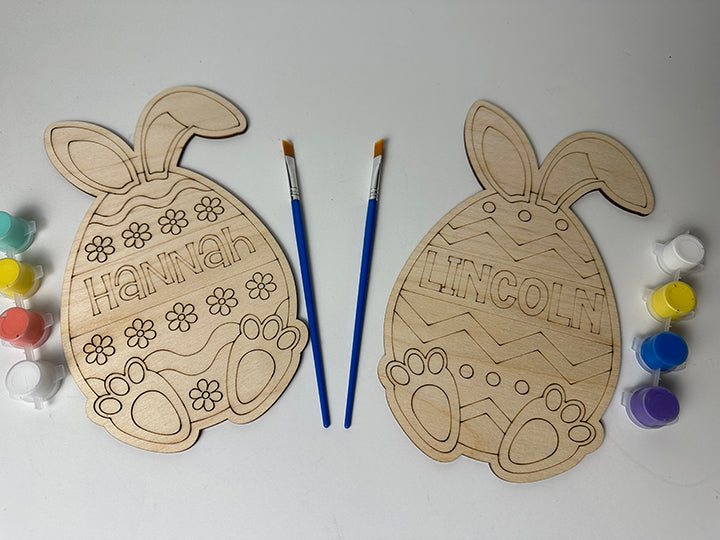 Wood Easter Egg Painting Kit