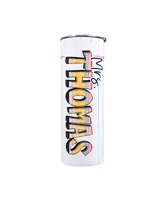 Teacher Paper Tumbler