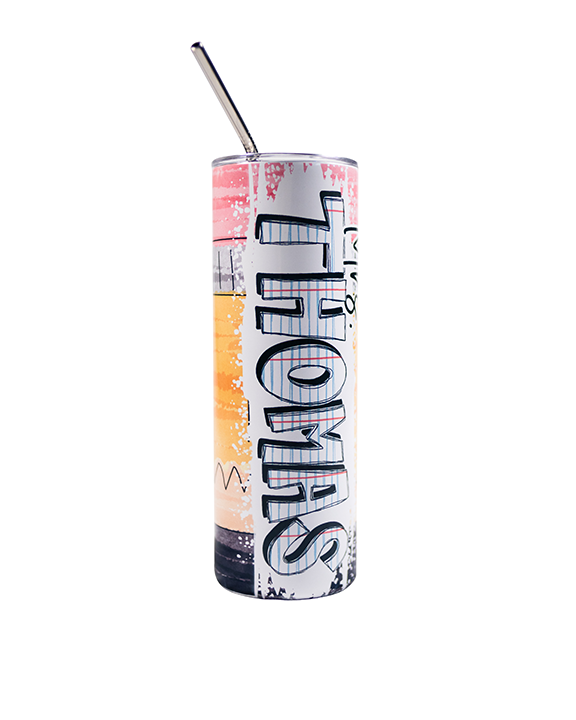 Teacher Pencil Tumbler