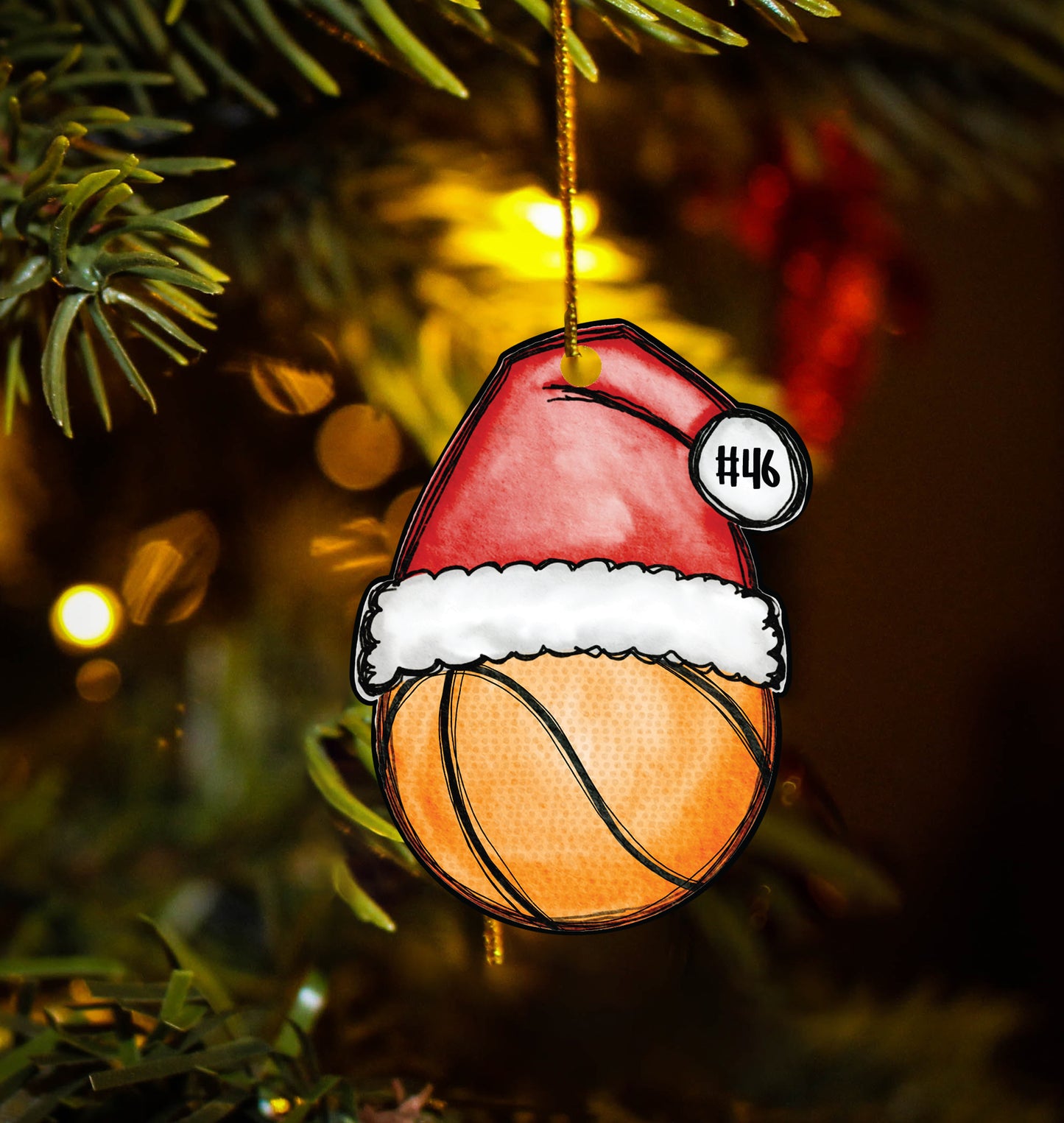 Custom Sports Ornament