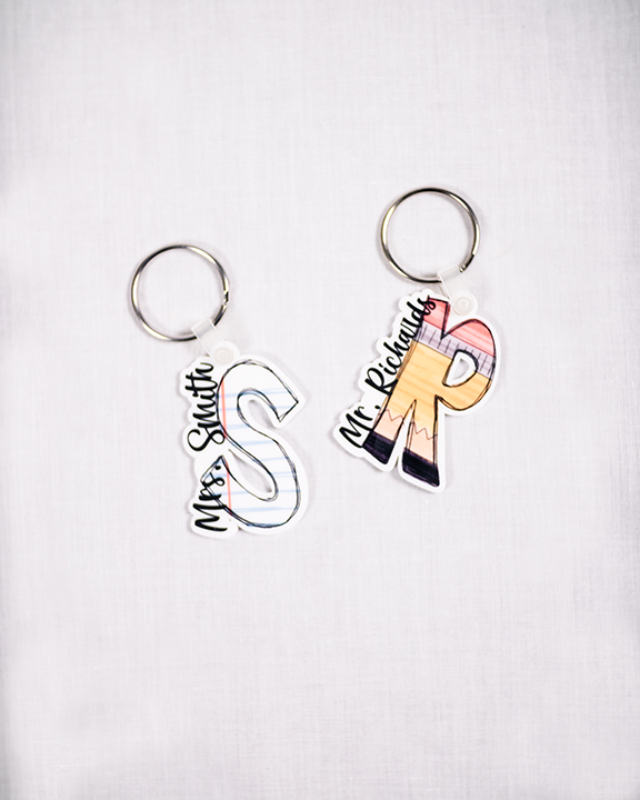 Teacher Acrylic Keychains