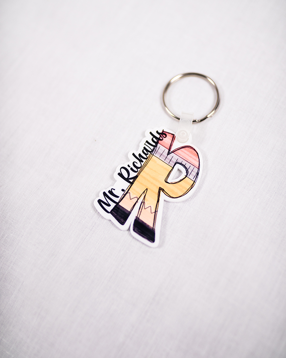 Teacher Acrylic Keychains