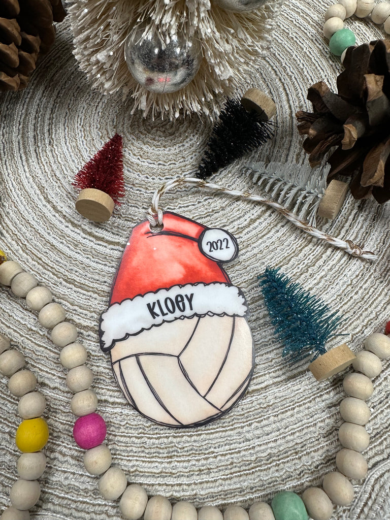 Sport Jersey - Personalized Ceramic Ornament